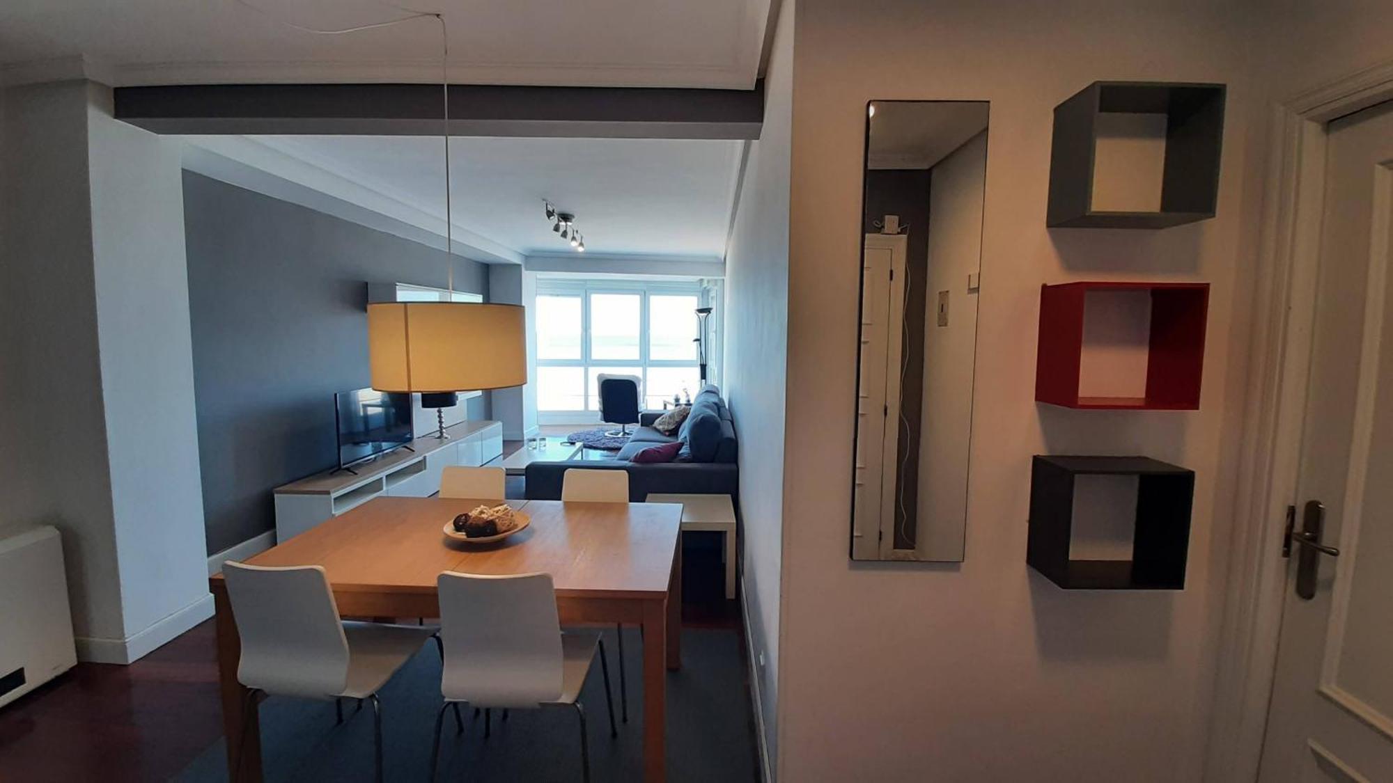Egona - Baneru 3 Vivienda En 1 Linea De Playa Centro Ciudad Lägenhet Zarautz Exteriör bild